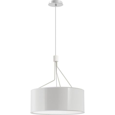 Suspensión DIAGONAL E27 3x13W Blanco Blanco sintético (1/3)