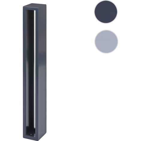 Arceau à vélo HWC-J80, support à vélo, acier galvanisé, poudré en extérieur 87x10x13cm gris (1/5)