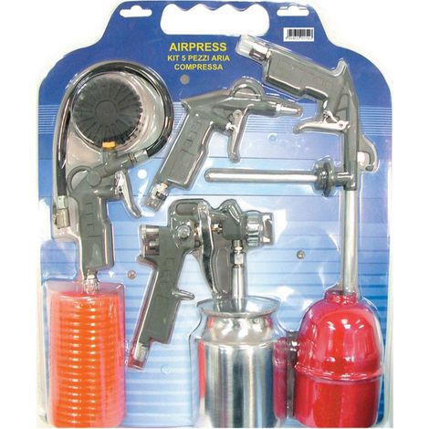 Zubehörset für Kompressor mod.airpress 5-teilig - Wohnzimmer (1/3)