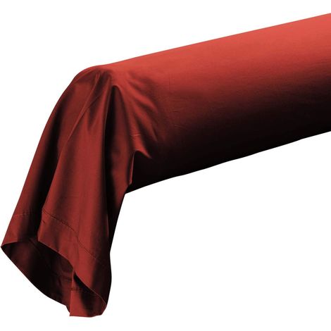 Taie de traversin 85x185 cm - Percale 100% coton - Tomette