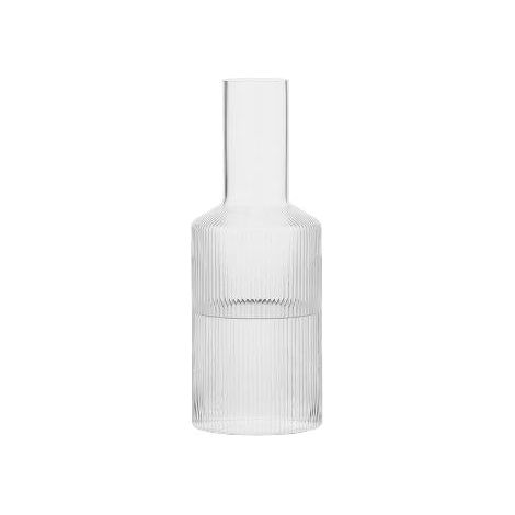 ANDREA HOUSE MS73203 Jarra Cristal Ripple 1L Ø 9X24 Cm - ref: MS73203