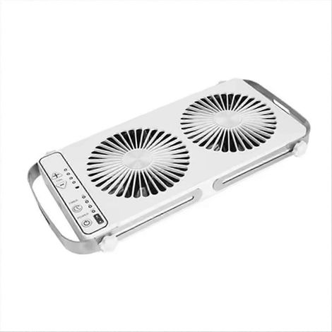 Ventilateur d'extraction étanche 12 V pour voiture, toit ouvrant, radiateur, accessoires pour camping-cars et caravanes, blanc (1/5)