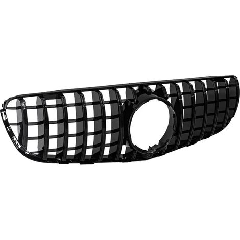 Grille automobile, installation avant, compatible avec les modèles GLC, noir (1/2)