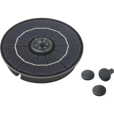 Pontec 93276 PondoStar Island Pompe solaire de bassin flottante