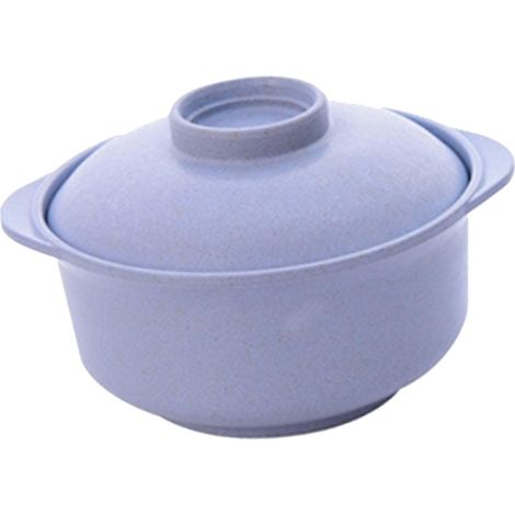 Bol à ramen anti-brûlure, multifonctionnel et facile à nettoyer, idéal pour la maison, les dortoirs et les étudiants. Parfait pour la maison, les dortoirs et les étudiants. (1/5)