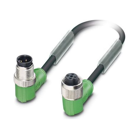 Câble d'actionneur Phoenix Contact 4 conducteurs , M12 Mâle vers M12 Femelle, 3m ( Prix pour 1 )