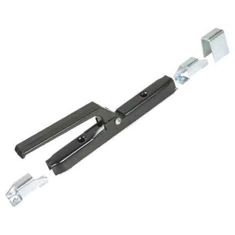 Cariglione in Acciaio Verniciato a Doppia Azione per Aste 10 x 10 mm (1/2)