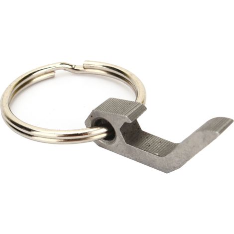 Mini tire-bouchon portable en acier inoxydable, ouvre-bouteille porte-clés, ouvre-bières, barbecue d'extérieur (1/5)