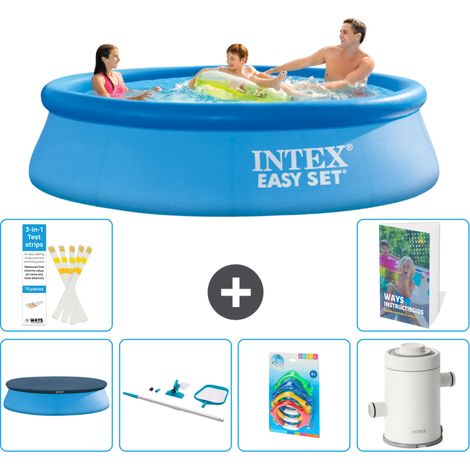 Easy Set Pool Rund - 305x76 cm - 7-teilig S151