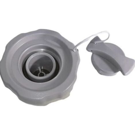 Autres accessoires de piscine : Bouchon de valve pour spa gonflable Bestway Airjet Saluspa Lay-Z, vis de gonflage Lay-Z-Spa Duraplus, référence P05767 (1/3)