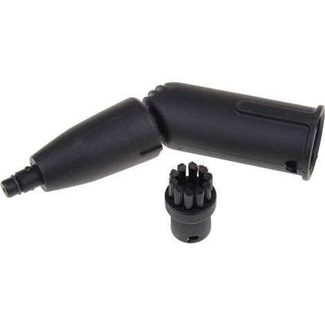 Kärcher Home & Garden 2.863-159.0 Turbo-Dampfbürste, 1 Stück, schwarz, Y154522 (1/3)