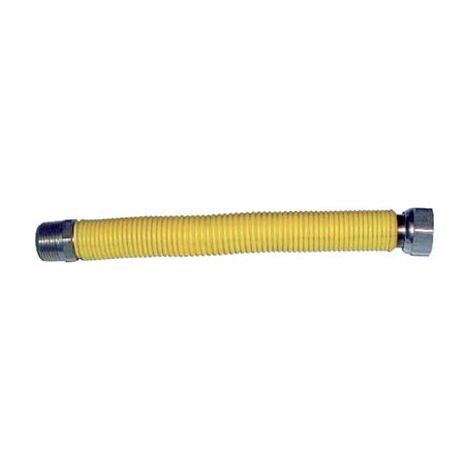 TUBO GAS FLESSIBILE ESTENSIBILE MF  INOX 316/GUAINA 3/4MF CM 20/40