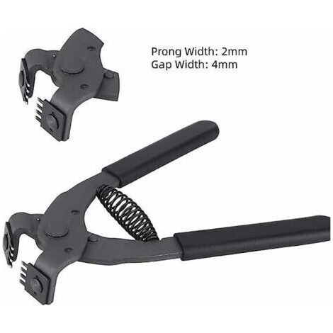 Tenue en cuir puissante coudre le trou de l'outil de poinçon pince pince de serrage pour le bracelet en cuir ceinture selle(4 Prong) (1/4)