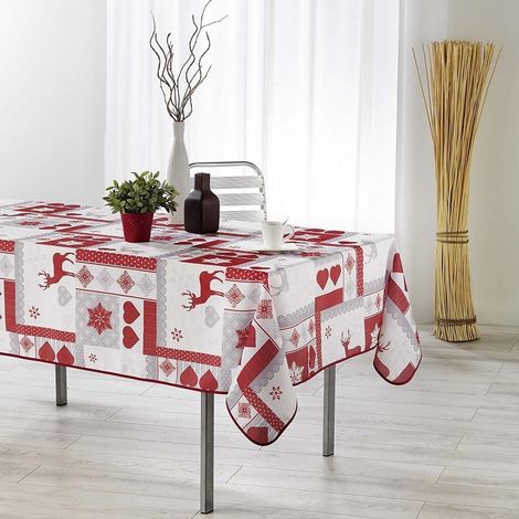 Nappe rectangle 140x240cm winter love