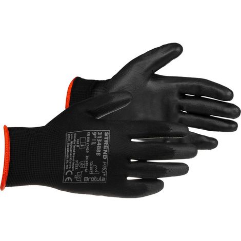 Handschuhe ST BROTULA Black 09/L, Gartenhandschuhe, NEW EDITION, mit Blister