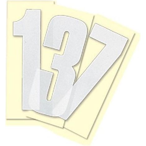 NUMERO ADHESIF 6