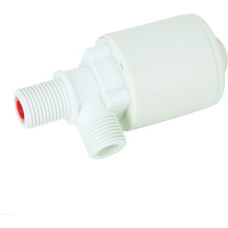 Vanne à flotteur d'entrée externe 1/2" pour réservoirs d'eau, châteaux d'eau et piscines vanne de contrôle de niveau d'eau entièrement automatique Zhongjiang (vanne à flotteur en plastique) (1/5)