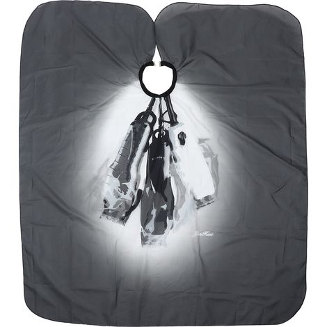 Tablier imperméable coiffure coupe cheveux salon barbier cape professionnelle (1/5)
