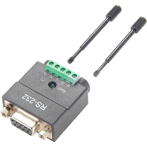 Convertisseur série RS232 vers RS485/TTL, connecteur DB9 femelle mâle vers bornier à vis 5 broches, adaptateur de signal d'interface RS232 vers 3,3 V/5 V (1/5)
