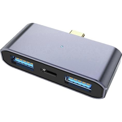 Station d'accueil pour ordinateur portable Type C, adaptateur multiport USB pour un transfert de données rapide et portable (1/5)