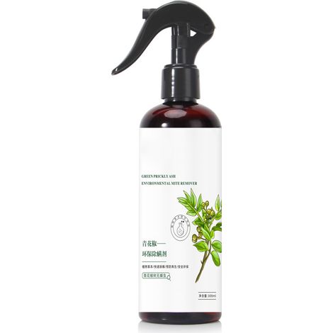 Pulvérisateur Anti-acariens au Poivre Vert 300ml - Écologique pour Literie, Canapé et Maison (1/5)