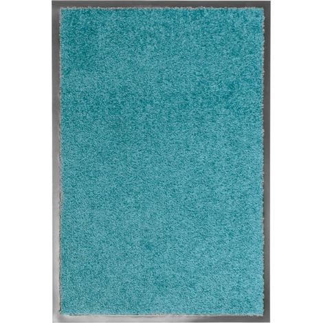 FIMEI Paillasson lavable Cyan 40x60 cm (1/5)