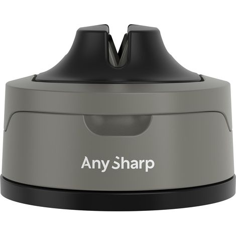 Aiguiseur de Couteaux, Sécurité Mains Libres, Ventouse PowerGrip, Aiguise en Toute Sécurité Tous les Couteaux de Cuisine, Idéal pour l'Acier Trempé (1/5)