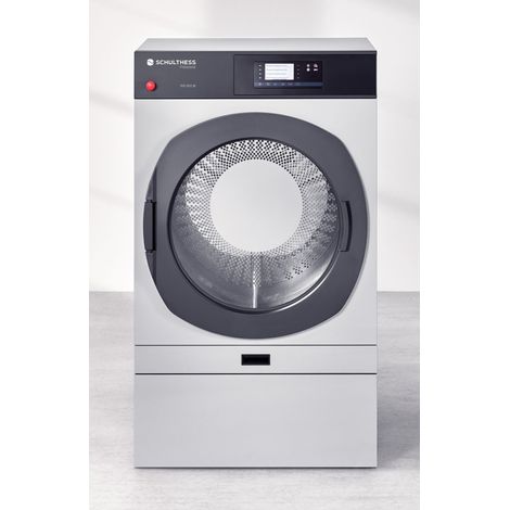 Sèche linge professionnel 16kg, tambour inox, programmateur Expert - Schultess