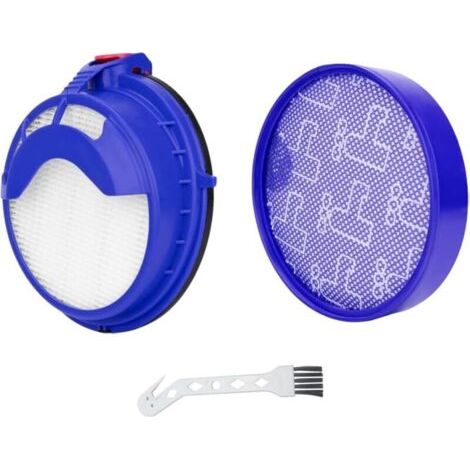 Pair Kit de Rechange Filtres Pré Moteur et Post Moteur pour Dyson DC25   Inclus Brosse de Nettoyage