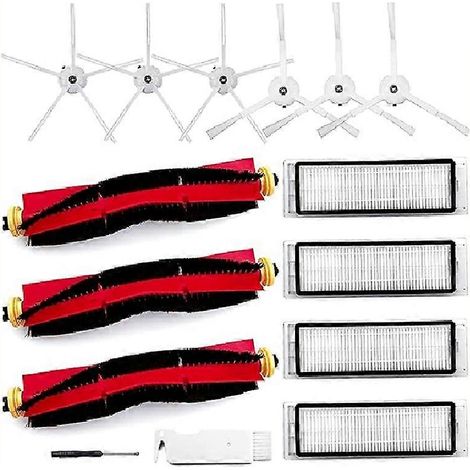 Filtre pour aspirateur brosse pour aspirateur Filtre de brosse pour aspirateur filtre de S5 Max S6 Pure – E4 E5 S6 Maxv Aspirateur Roller Brosse HEPA Filtre Serpillière Cloth pièce détachée (1/5)