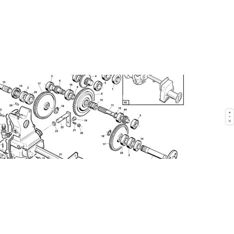 GRUPO MECÁNICO ALTO PG2WD (23) ORIGINAL KUBOTA GIANNI FERRARI 95311170000