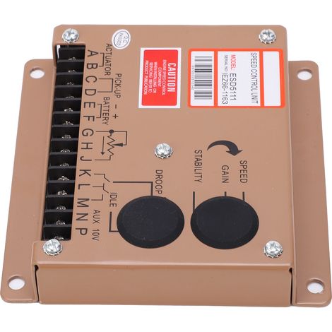 Elektronischer Drehzahlregler für Generator, ESD5111-Steuerplatine, Bügeleisen, 12 V/24 V Gleichstrom (1/5)