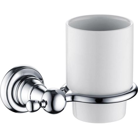 Bristan 1901 Chrome Wall Mounted Tumbler Holder - N2-HOLD-C (1/5)