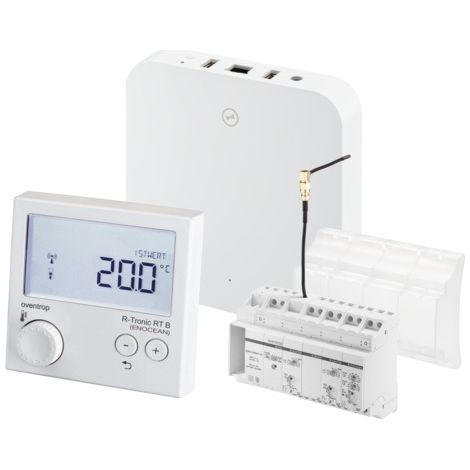 Ensemble de base OV pour chauffage par le sol, solution domotique
