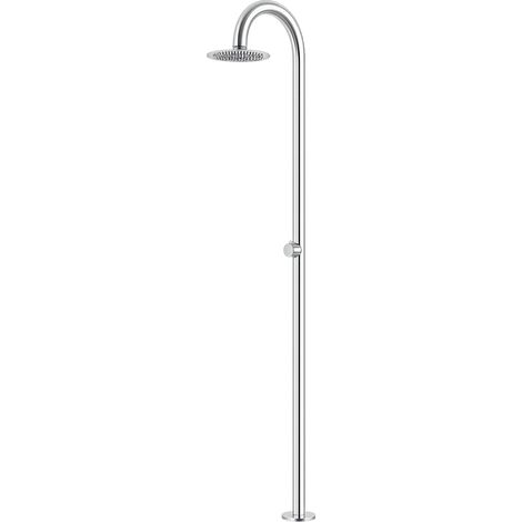 Ducha piscina acero inoxidable QP Aurum S1002 acabado inox (1/2)