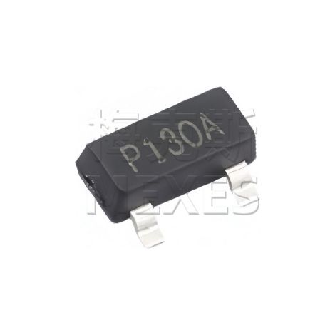 Vishay SI2343CDS-T1-GE3 P1 SOT-23 P-channel MOSFET 30V 5.9A, original electronic components, 5 assembled units