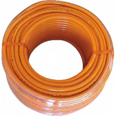 FPLUS goma butano naranja 60 mts. , Goma butano en rollo para su metreado homologada.