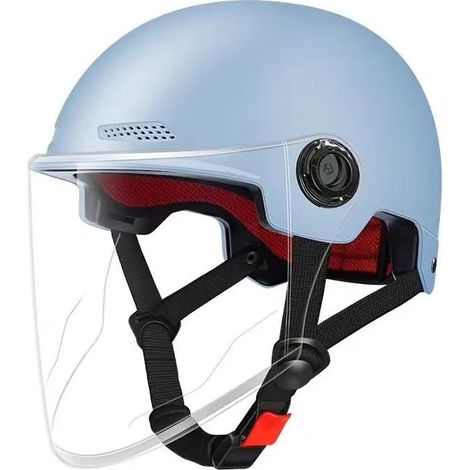 Casque Motocyclette Demi - Jupe - Casques pour Motocyclettes - Rétro Ouvert (1/5)