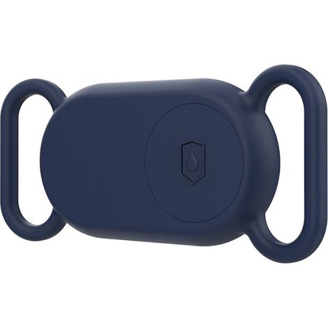Funda para Samsung Galaxy SmartTag 2, para collares de perros o gatos, antipérdida para mascotas, azul marino.