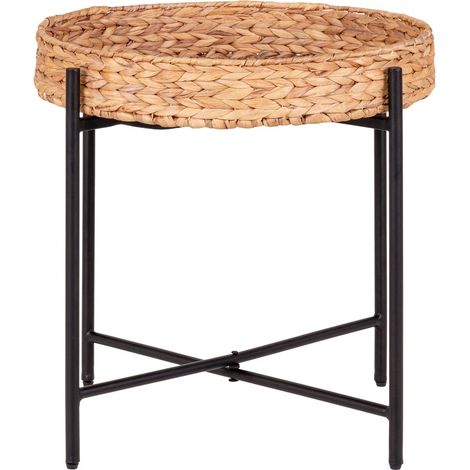 Naro Ecktisch Ø50cm natur.