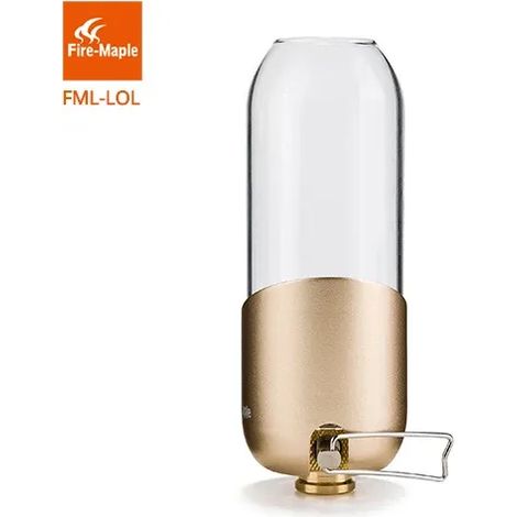 Lanterne à gaz orange érable, fonctionnant au propane ou à l'isobutane, idéale pour le camping, la randonnée et le trekking. Lampe à gaz portable pour une ambiance romantique. Réchaud de cuisine porta (1/5)