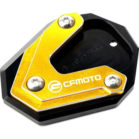 (Béquille latérale - Or) Compatible avec les motos CFMOTO 650MT, 800MT, 650TR-G et 650 TR-G TRG. Bouchons de valve de pneu CNC, béquille latérale, extension de béquille. 650 MT, 800 MT, maxpower (1/4)
