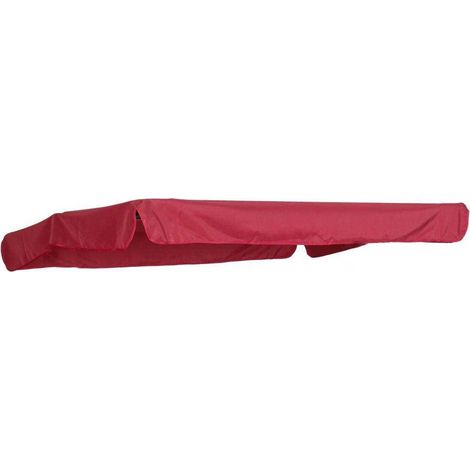 TrendLine Ersatzdach für Hollywoodschaukel Torino Rot Gartenschaukel Dachbezug (1/2)