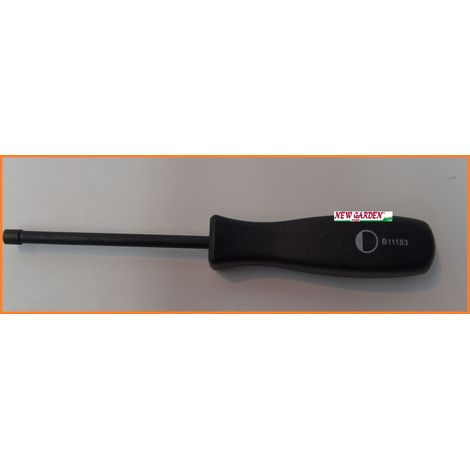 Destornillador perfil D ajuste carburador motosierra 181-0001