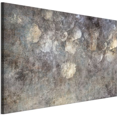 Tableau sur toile italienne 90 x 60 cm - style bohème - fleurs Tableau sur toile italienne 120 x 80 cm - style bohème - fleurs (1/5)
