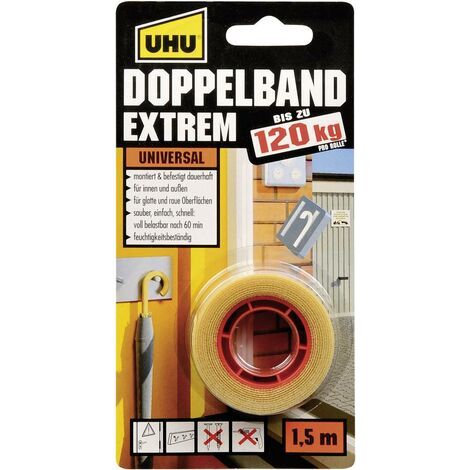 Ruban adhésif double-face UHU® UHU 46820 (L x l) 1.5 m x 19 mm 1 pc(s) (1/3)