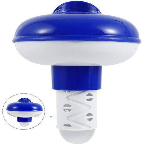 Distributeur de chlore, distributeur de chlore extensible, flottant (1/4)