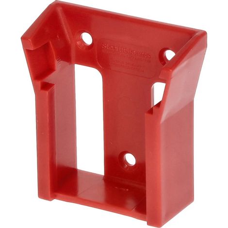 Support rouge pour batteries Milwaukee M18 (1/5)