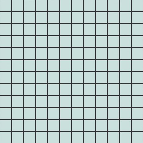 Mosaïque de grès cérame QUADROCOLOR UNI - Celestine blue - - Celestine blue - boîte de m2