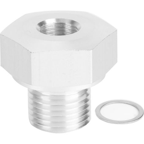 Adattatore connettore per sensore di pressione dell'olio da M16x1.5 a 1/8 NPT per motore GM LS.